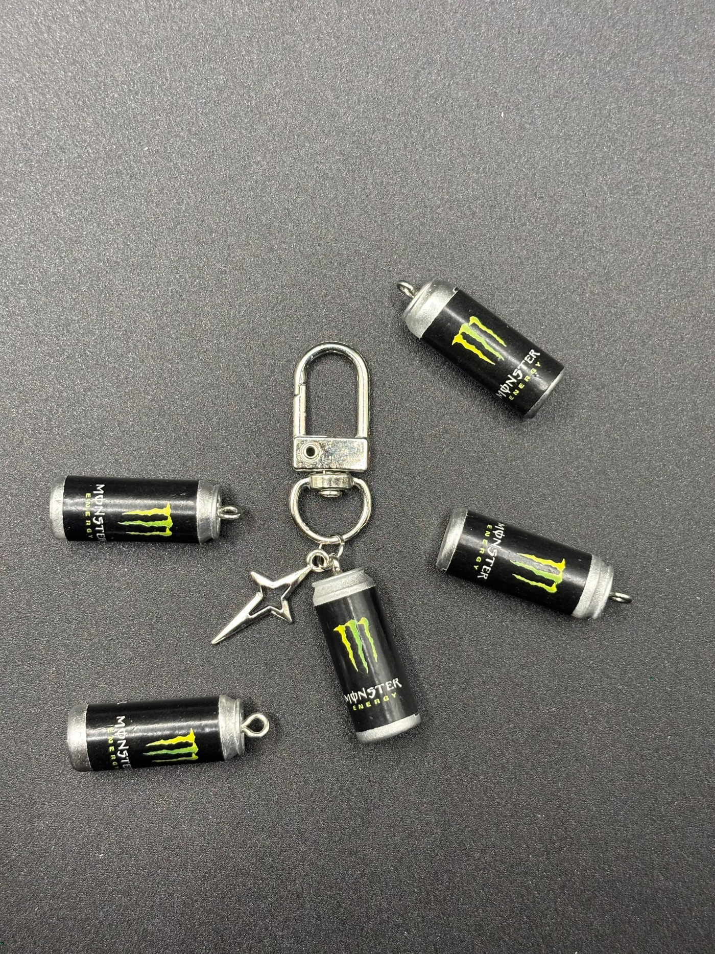 Black Monster Keychain