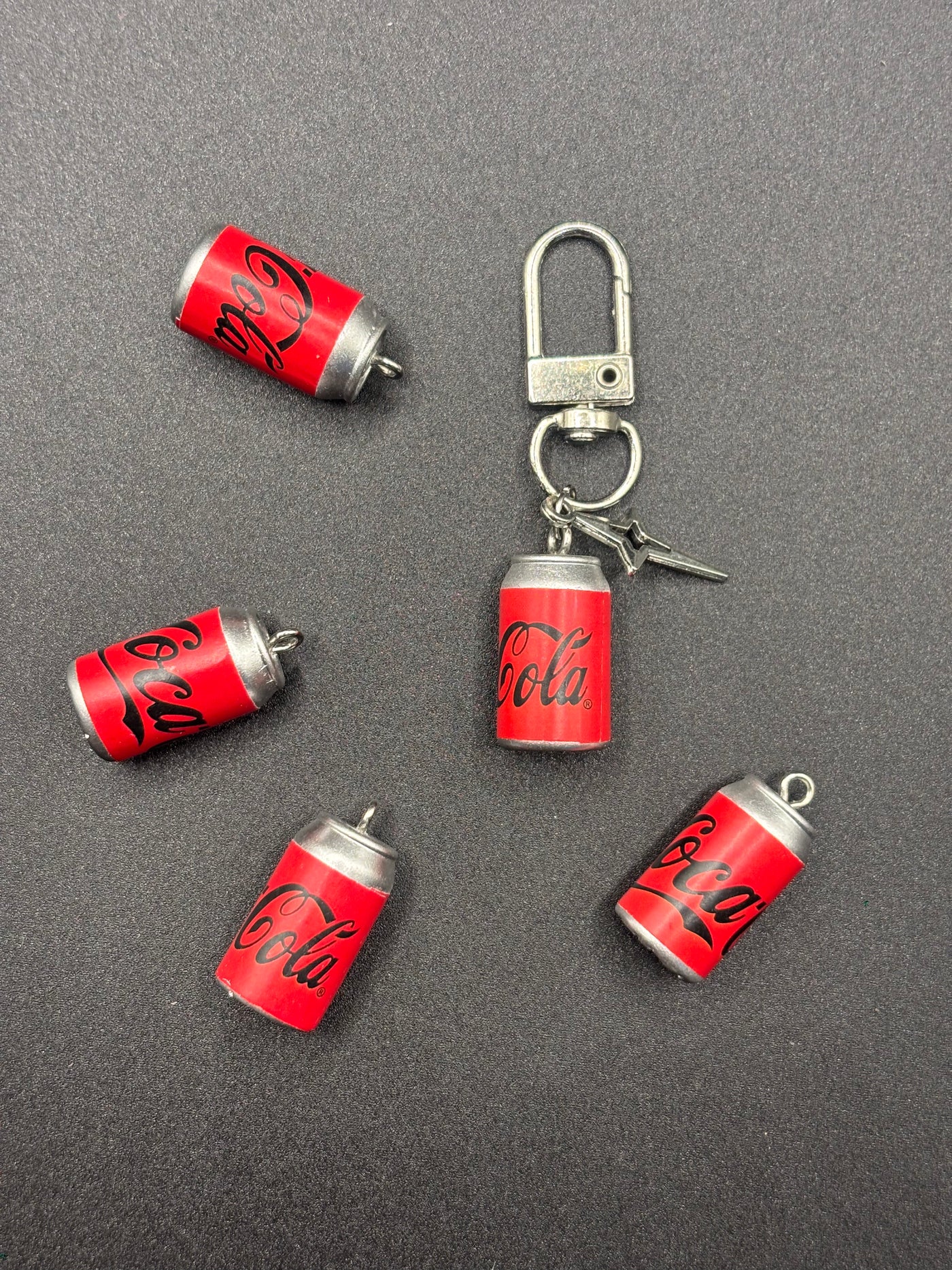 Coca-Cola Black Keychain