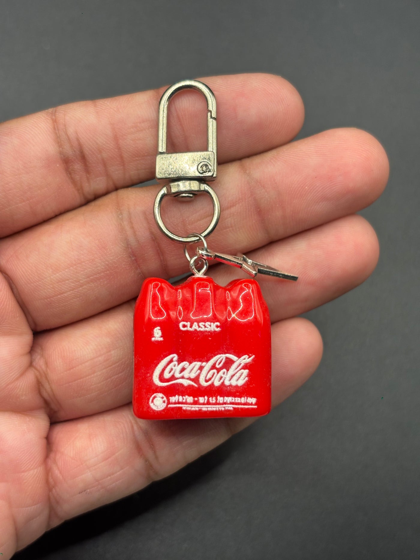Coca-Cola Crate Keychain