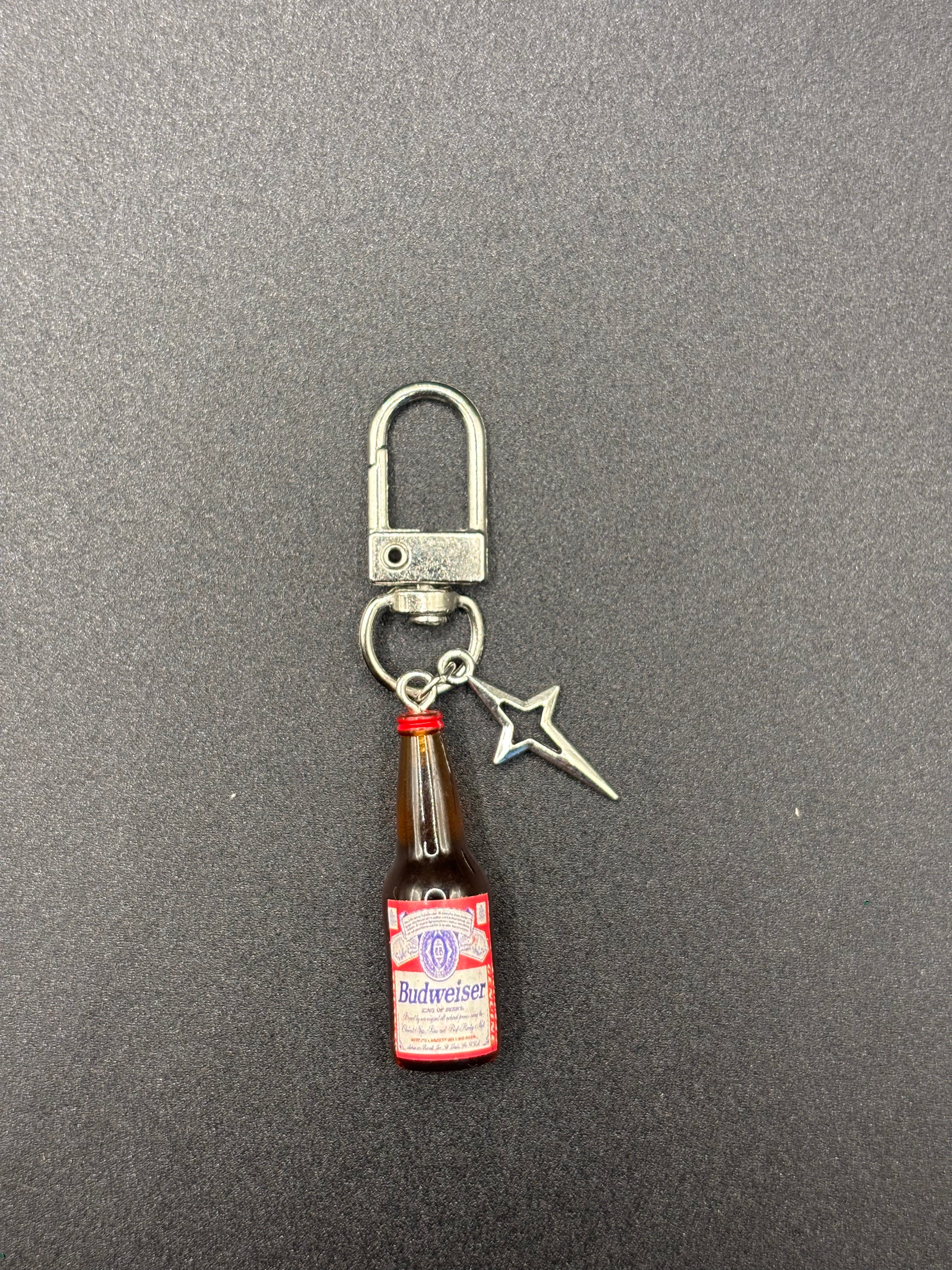 Budweiser Bottle Keychain
