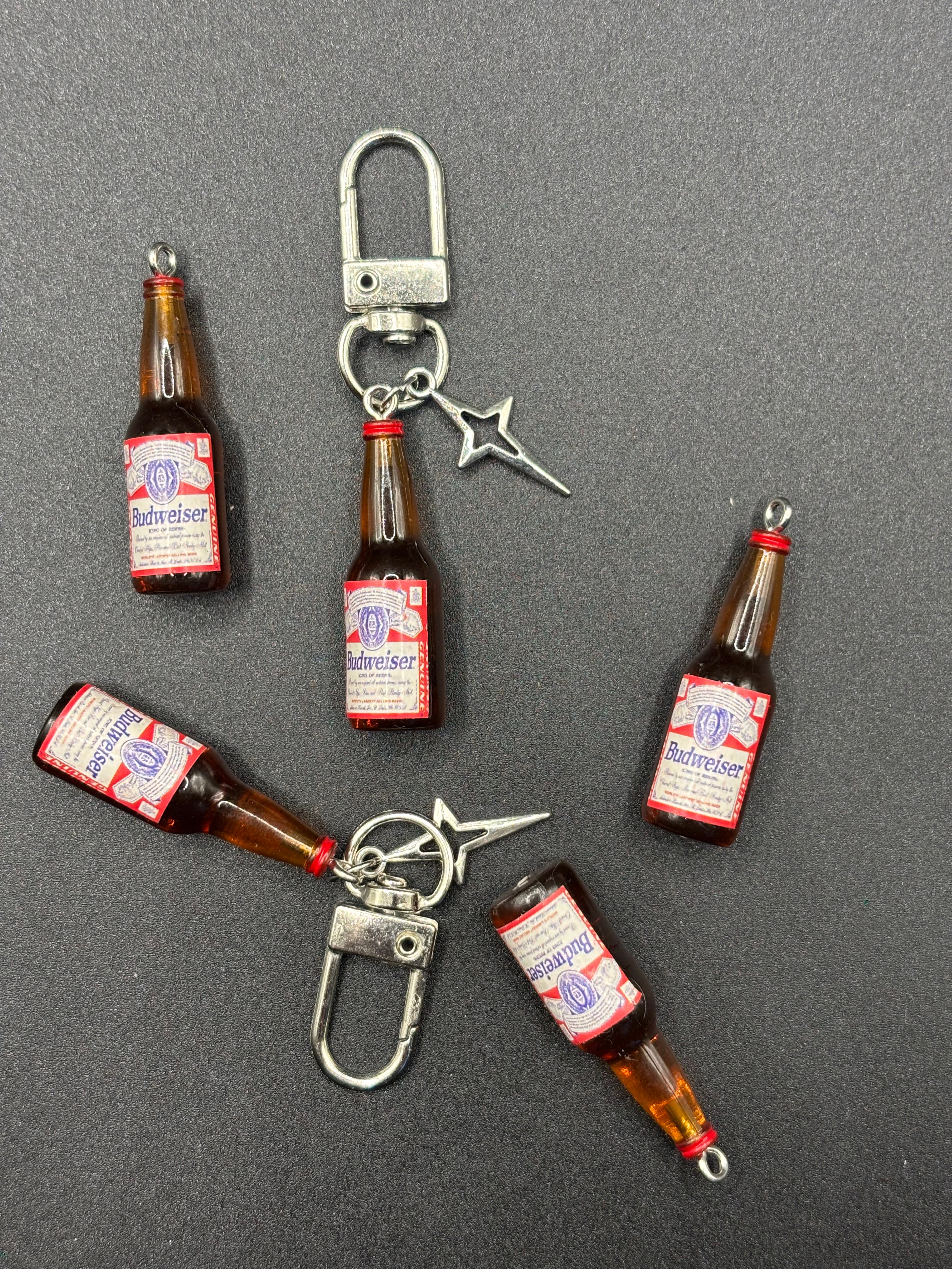 Budweiser Bottle Keychain