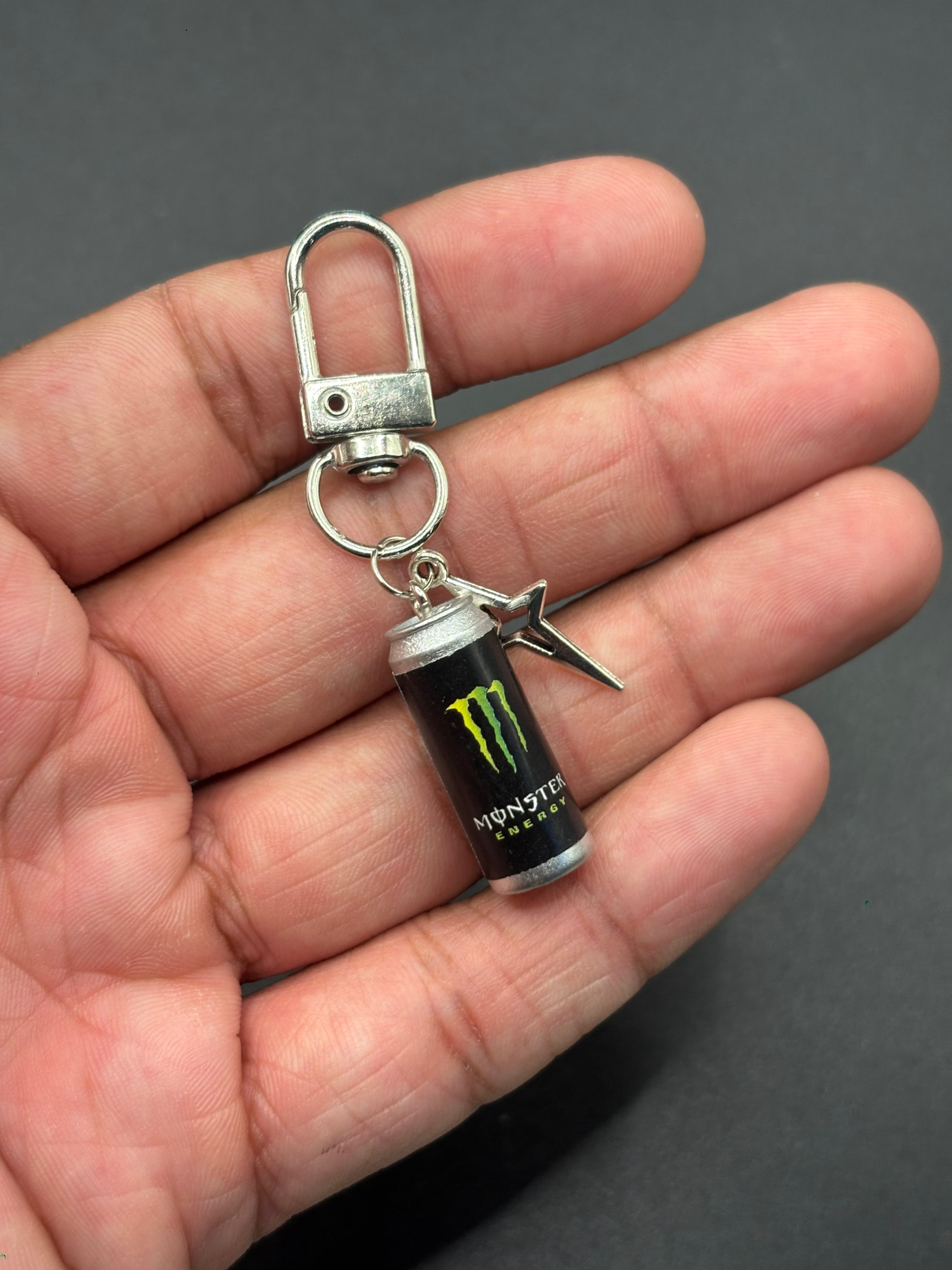 Black Monster Keychain