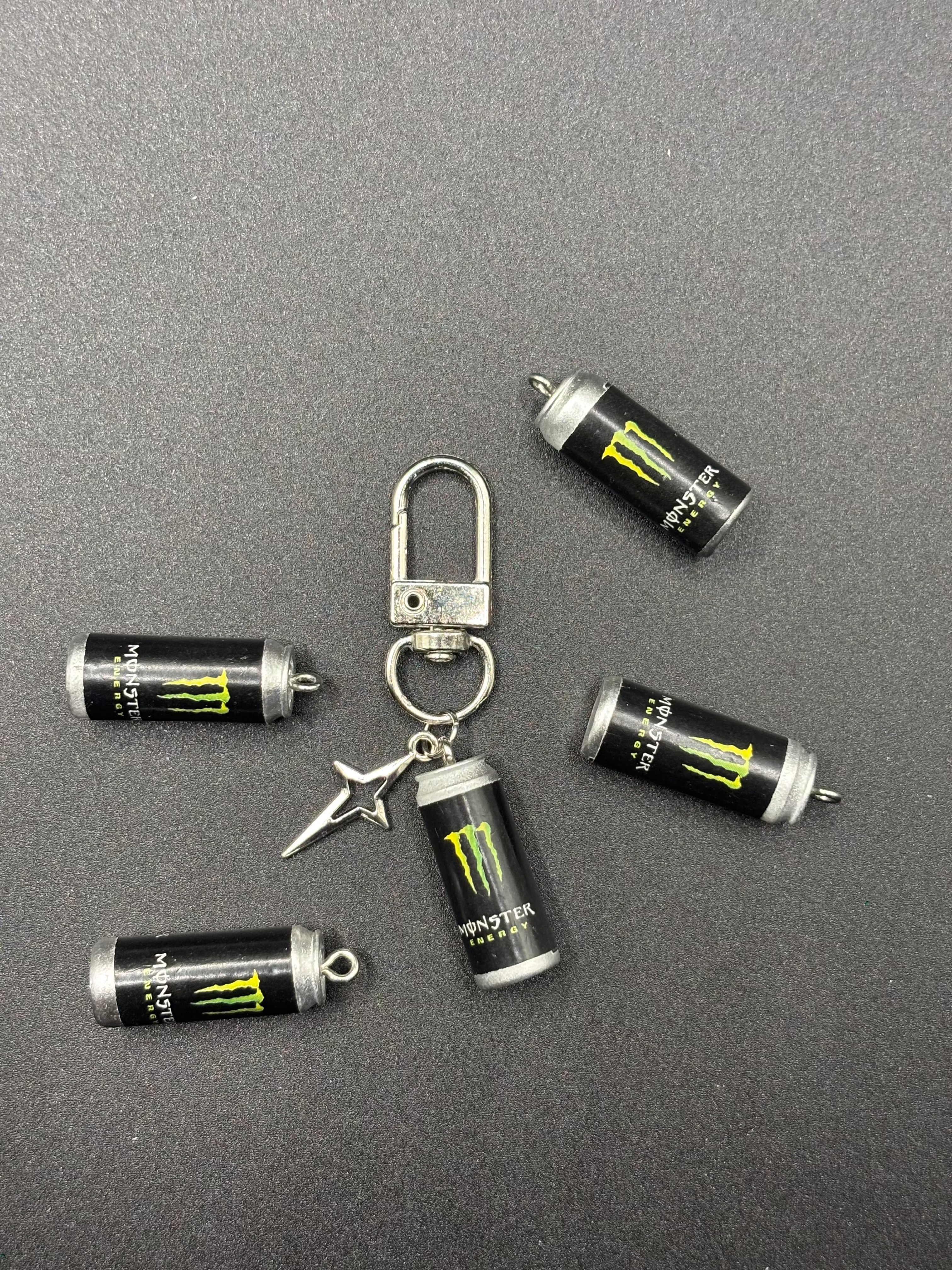 Black Monster Keychain