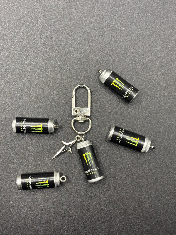 Black Monster Keychain