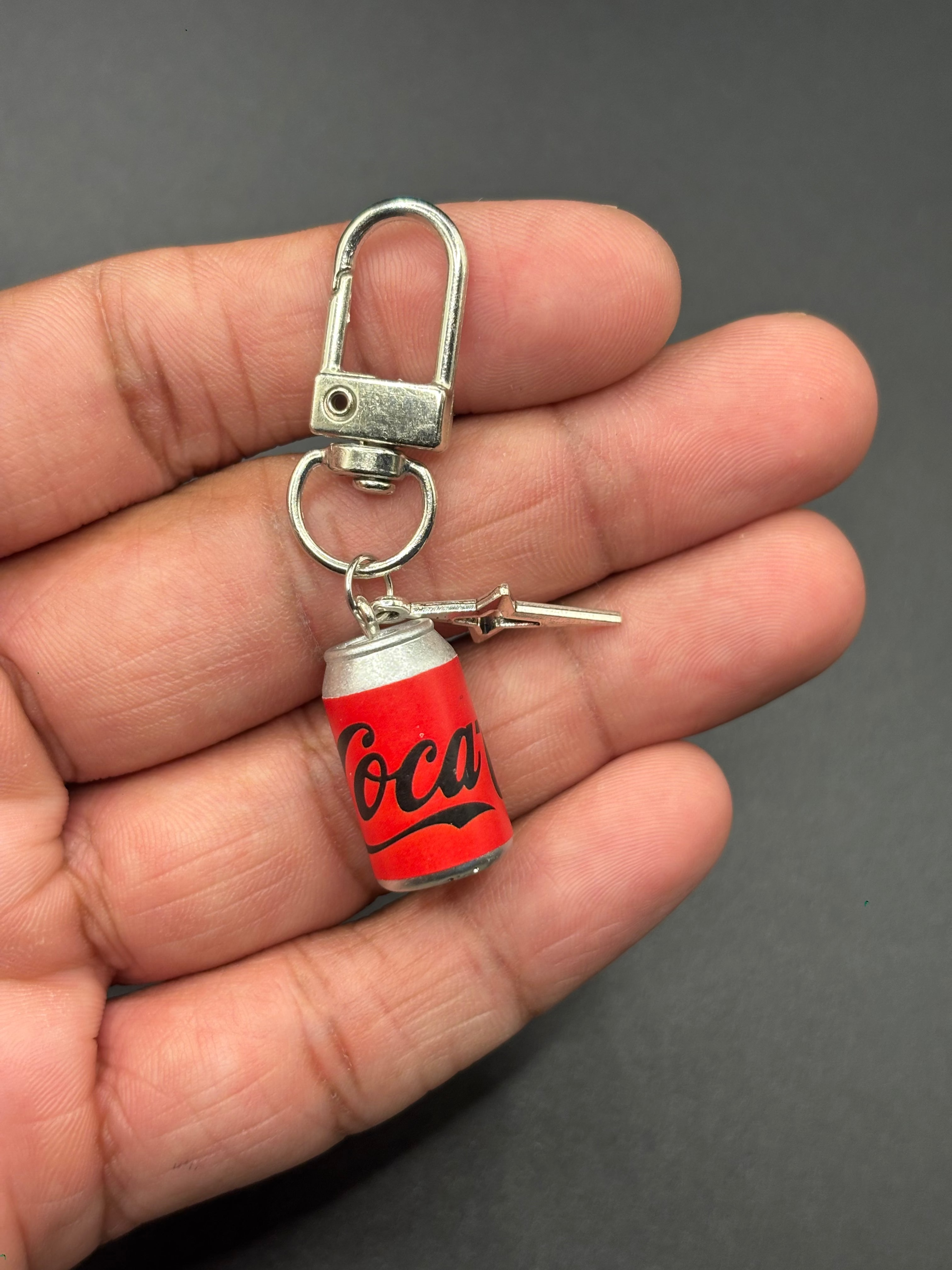 Coca-Cola Black Keychain