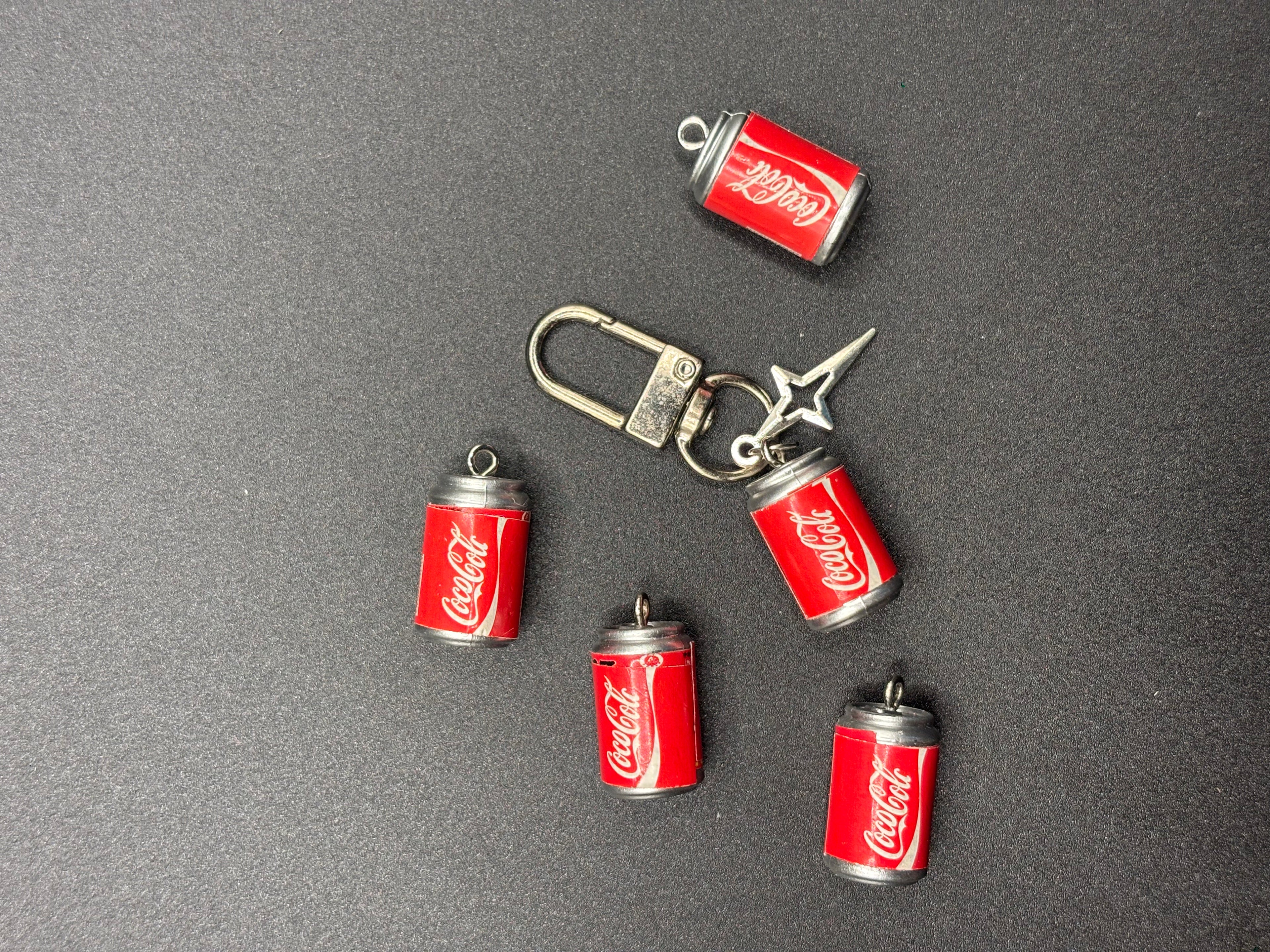 Coca-Cola White Keychain