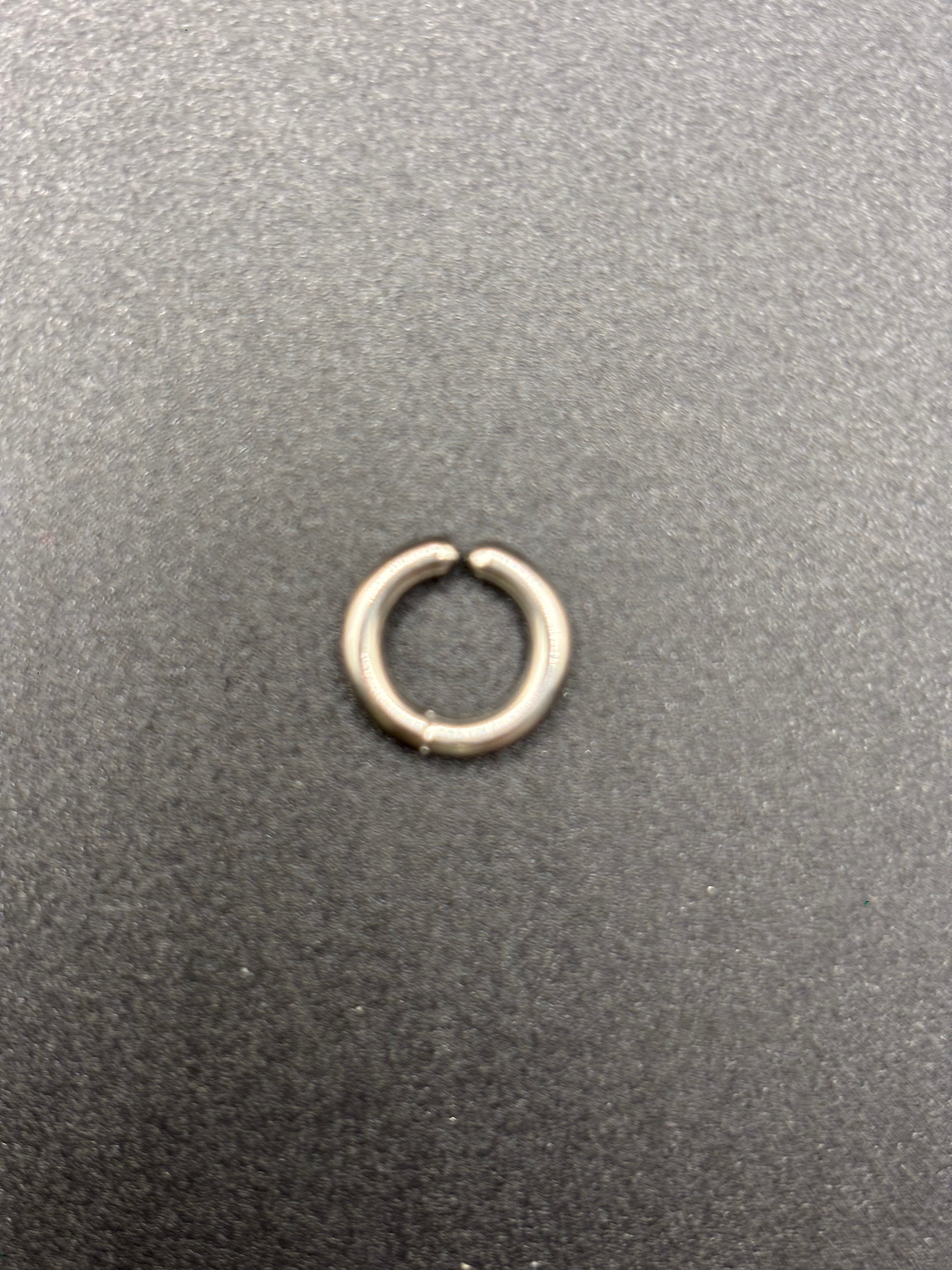 Web Hoop Earring